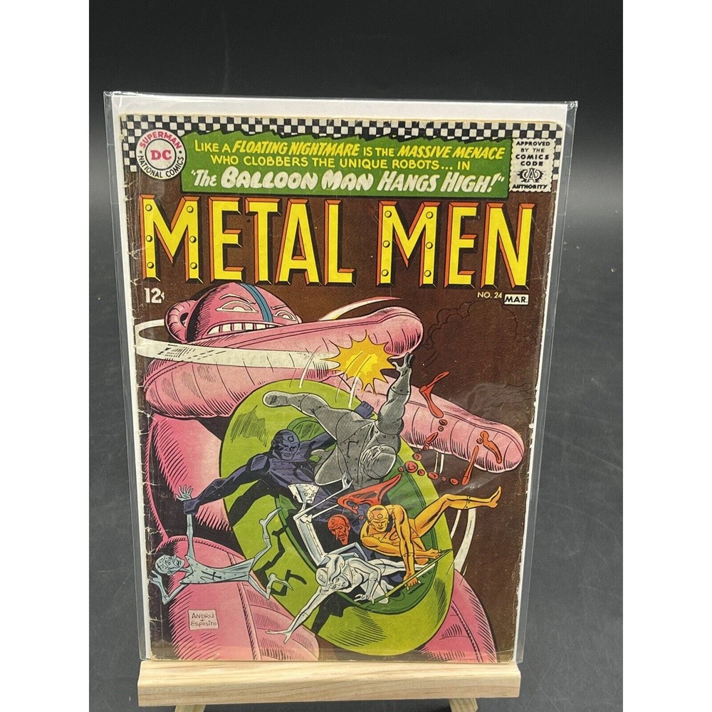 Metal Men #24 (Ross Andru/Mike Esposito) Silver Age-DC Comic